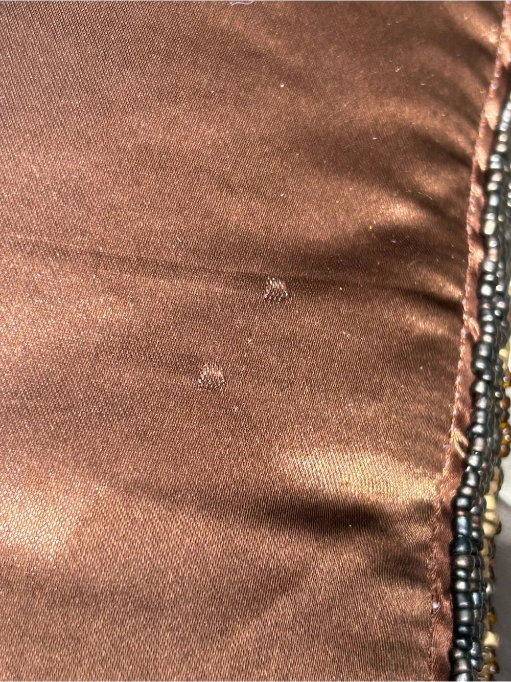 Pier 1 Beaded Throw Pillows Earth Tones Eclectic Embellished Leaves Artisan